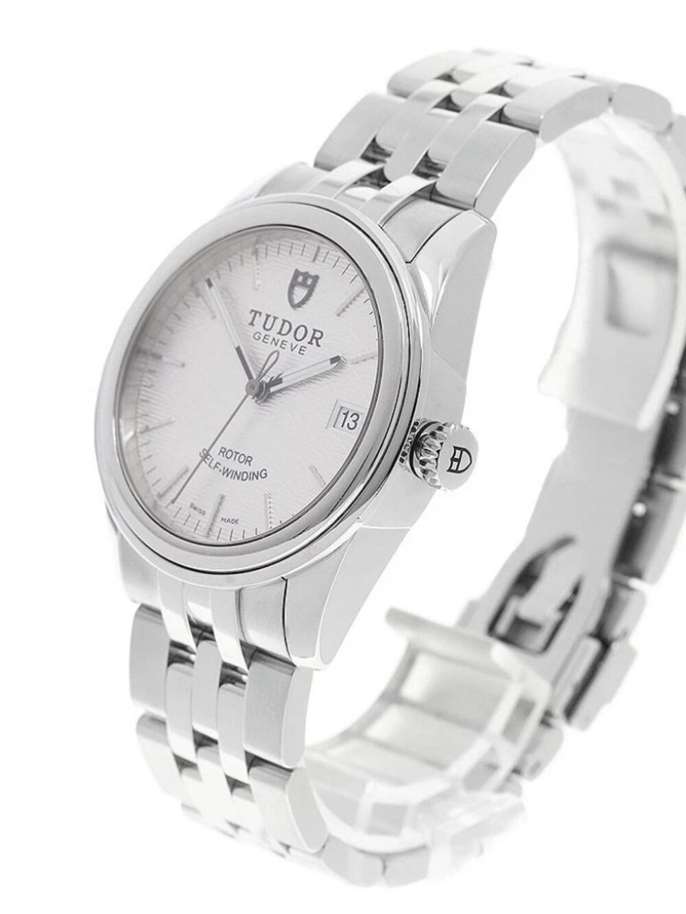 TUDOR Glamour 55000 Date Silver Dial Automatic Men's Watch_952762